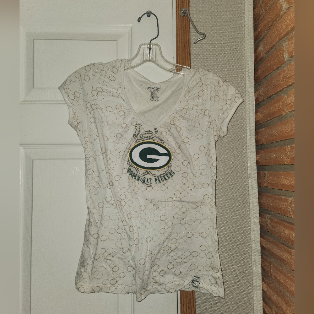 Reebok Packers Glitter Top